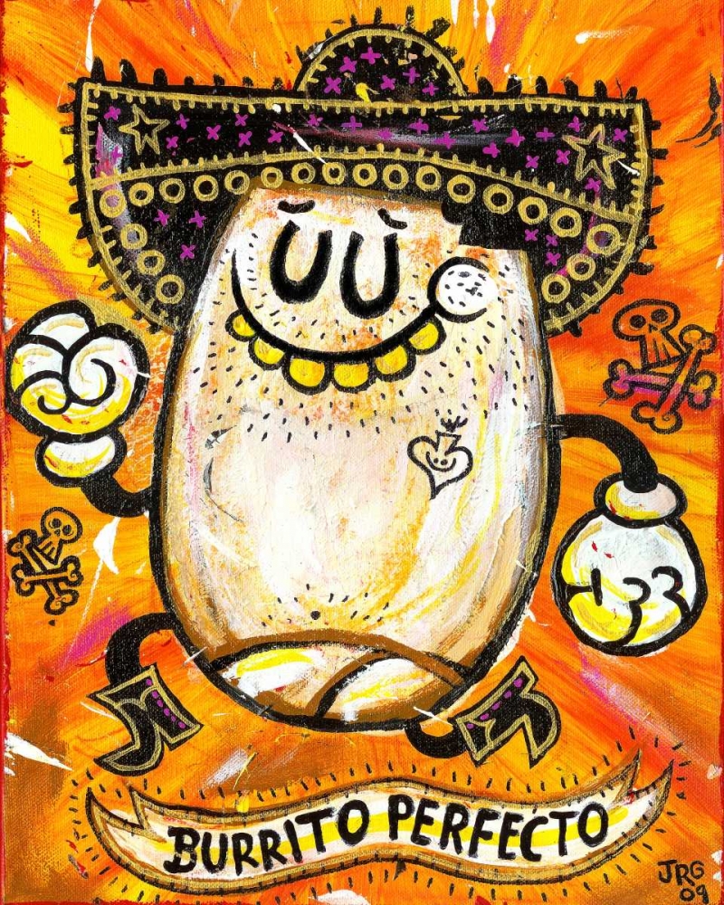 Burrito Perfecto art print by Jorge R. Gutierrez for $57.95 CAD