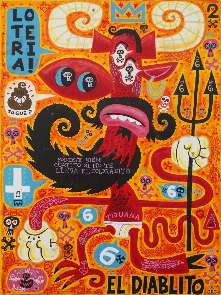Loteria! art print by Jorge R. Gutierrez for $57.95 CAD