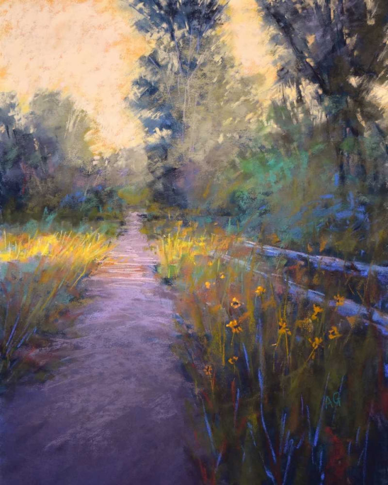 Its the Glow art print by Alejandra Gos for $57.95 CAD