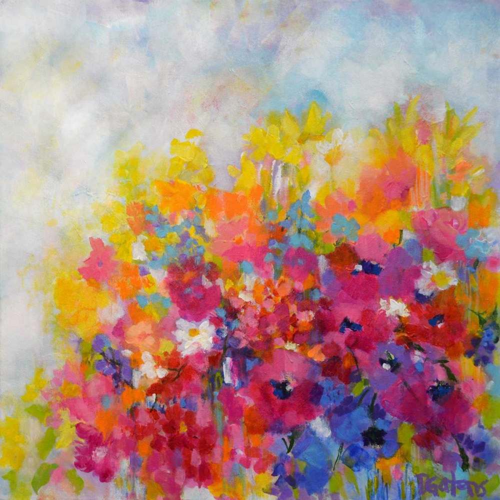 Garden at Millefiori art print by Pamela Gatens for $57.95 CAD