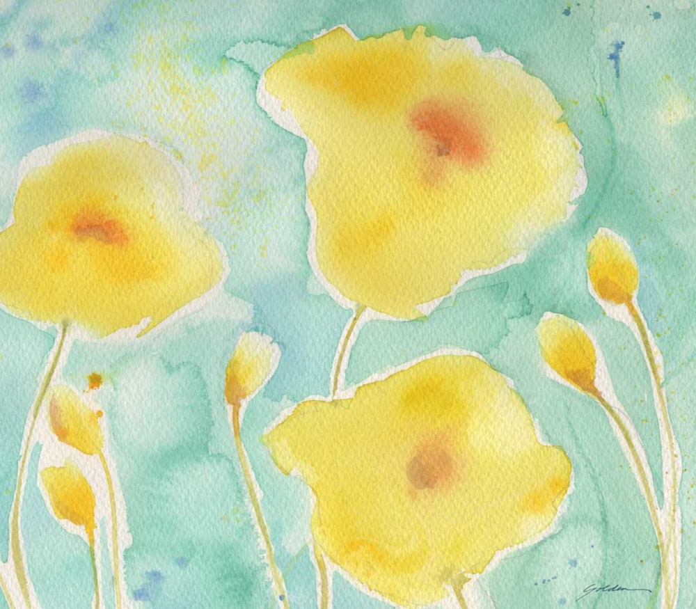 Summer Rain #3 art print by Sheila Golden for $57.95 CAD