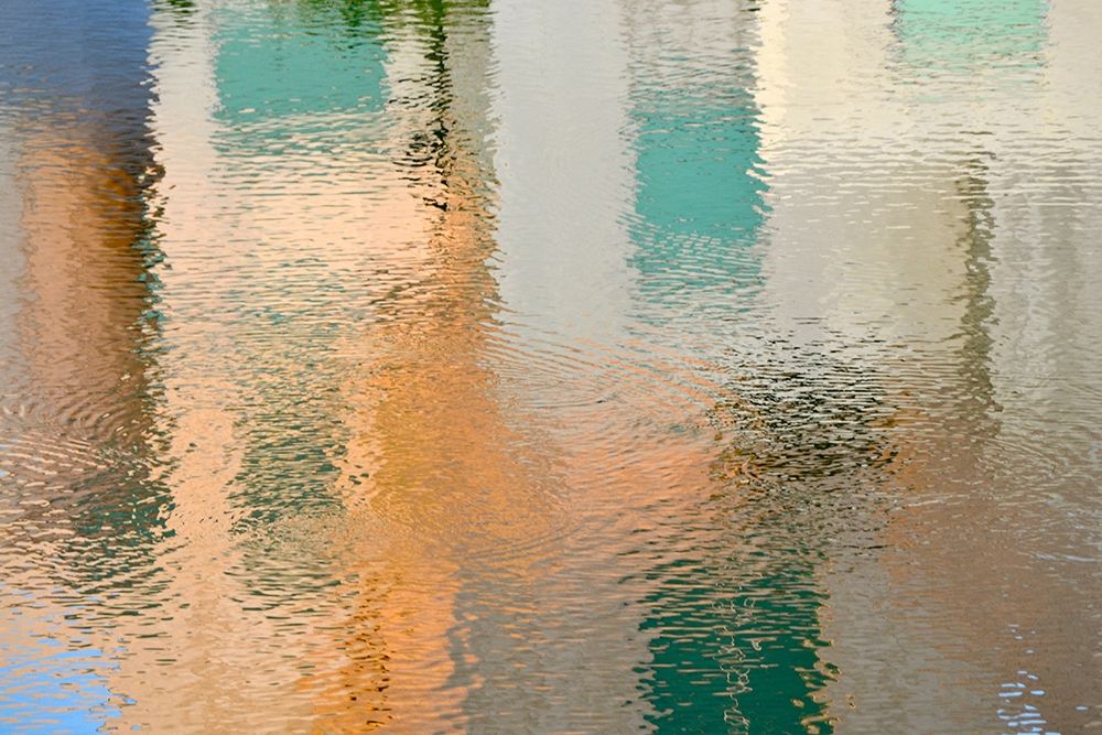 Reflection on the Iowa River No. 2 art print by Ulpi Gonzalez for $57.95 CAD