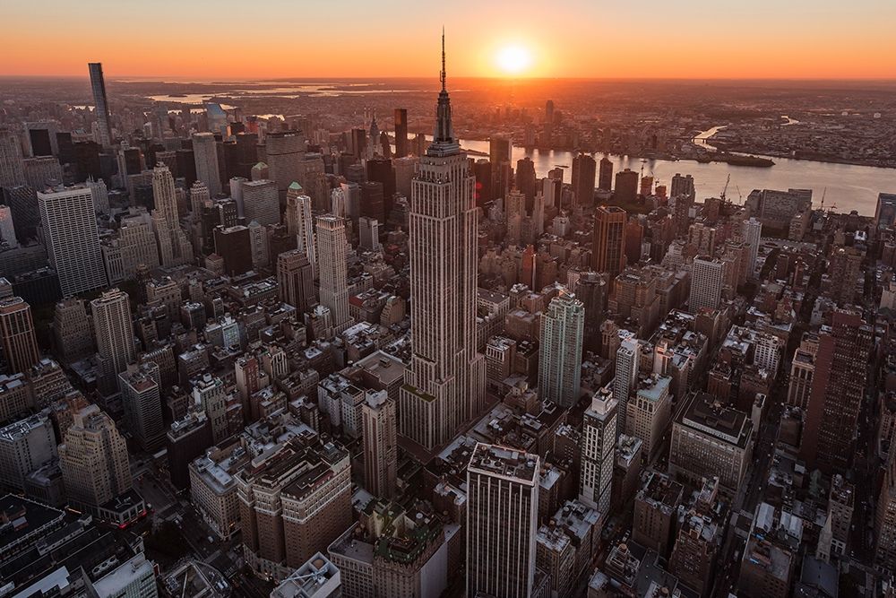 Empire Flight Sun Burst art print by Bruce Getty for $57.95 CAD