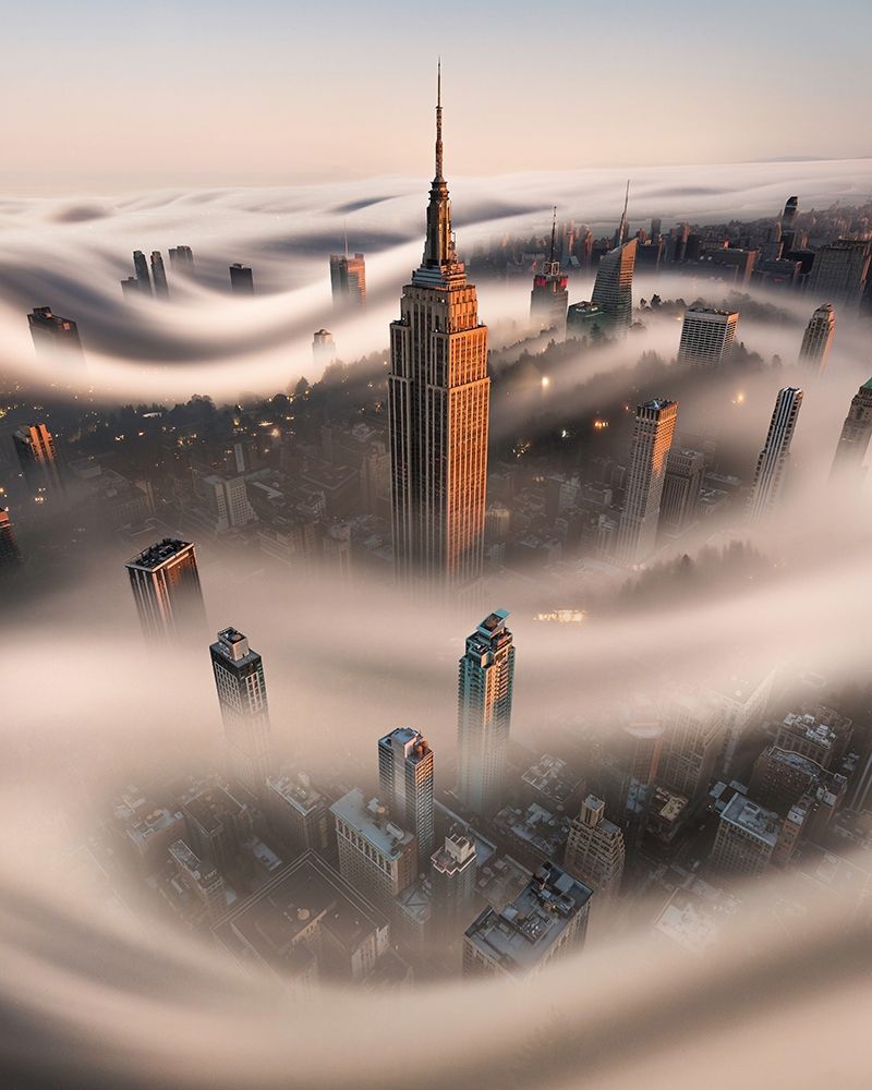 Empire Fog art print by Bruce Getty for $57.95 CAD
