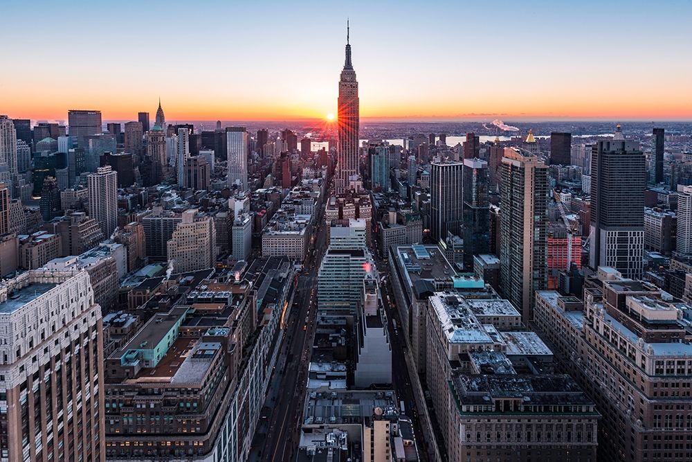 Empire Sunburst Sunrise 2 art print by Bruce Getty for $57.95 CAD