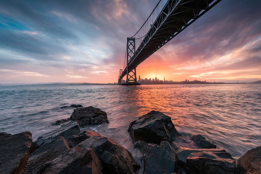 Golden Light Explosion art print by Bruce Getty for $57.95 CAD