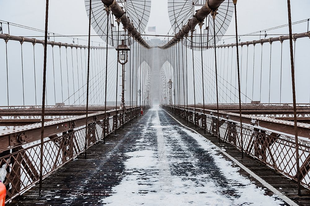 The Brooklyn Bridge art print by Bruce Getty for $57.95 CAD