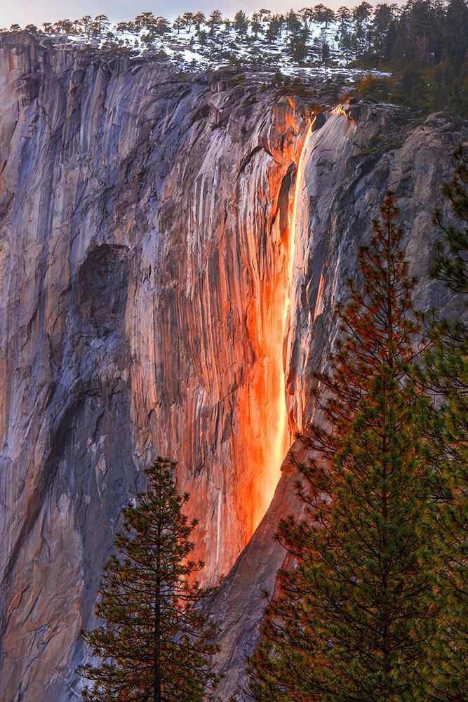 Horsetail Fall art print by John Gavrilis for $57.95 CAD