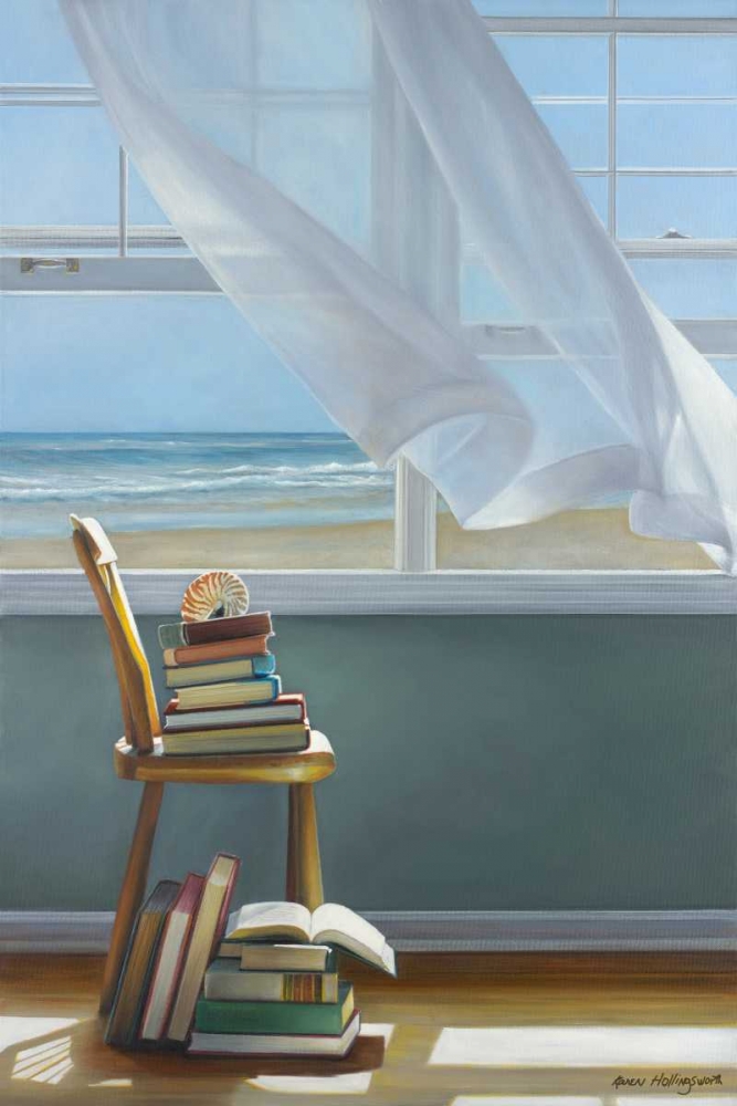 Summer Reading List art print by Karen Hollingsworth for $57.95 CAD