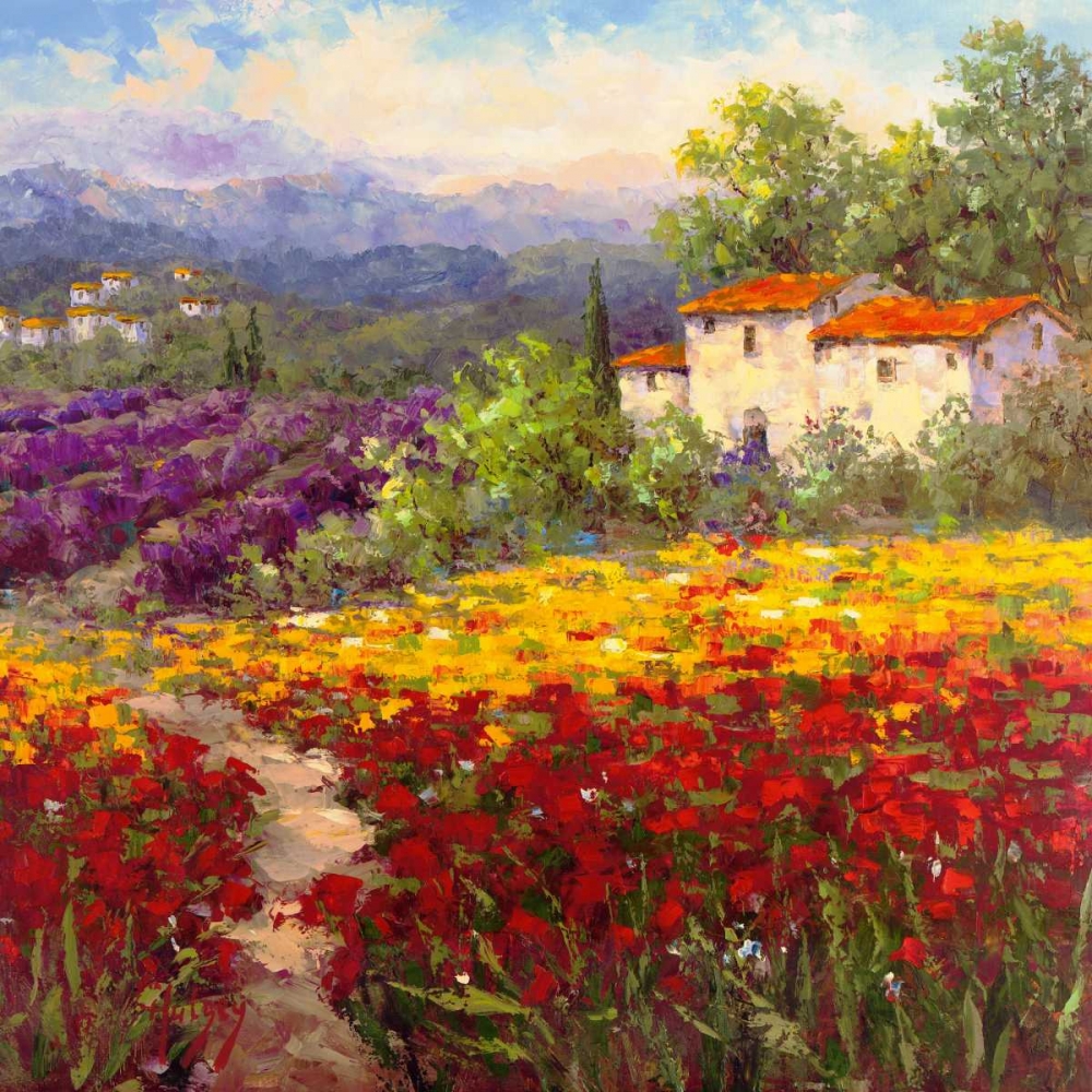 Fleur du Pays II art print by Hulsey for $57.95 CAD