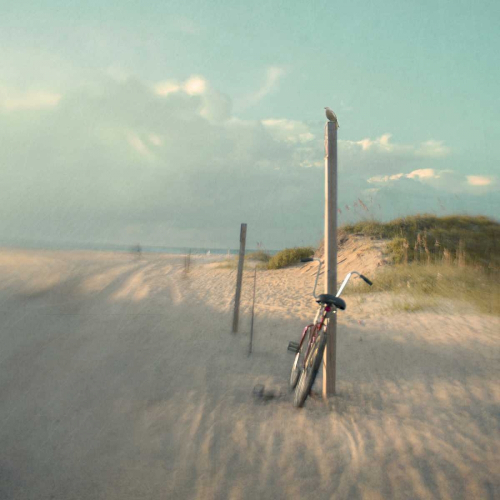 Biking on Ocracoke art print by Dawn D. Hanna for $57.95 CAD