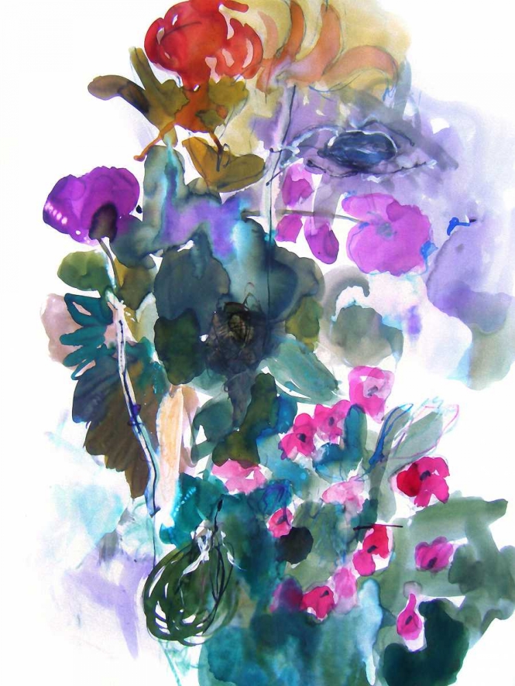 Flowers and Insects Two art print by Fotini Hamidieli for $57.95 CAD