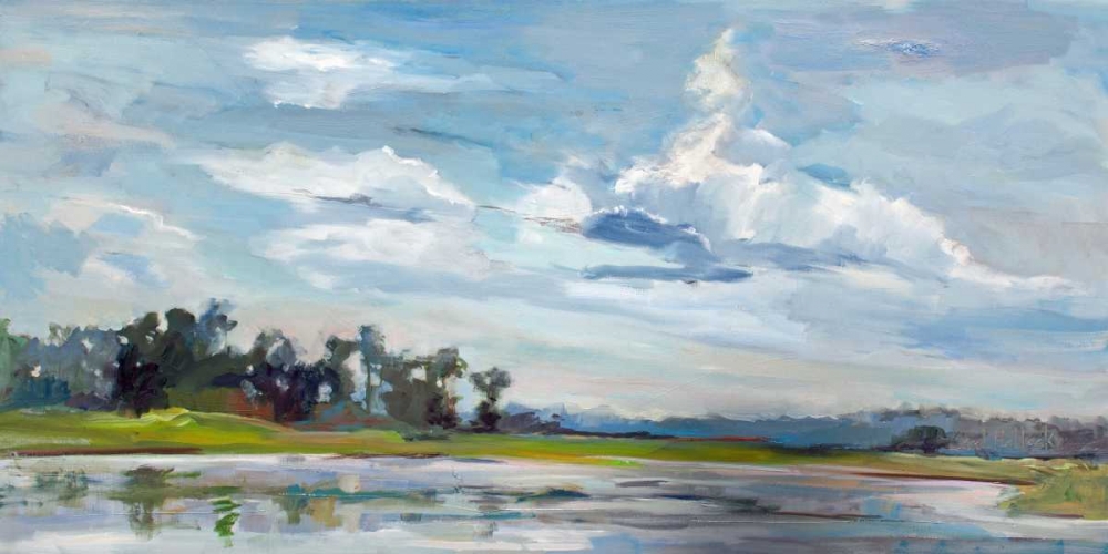Tree Reflections art print by Carol Hallock for $57.95 CAD