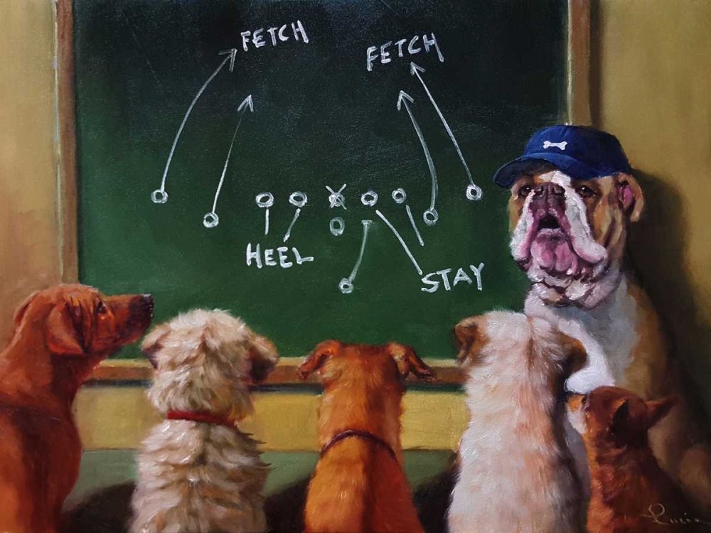 Game Plan art print by Lucia Heffernan for $57.95 CAD