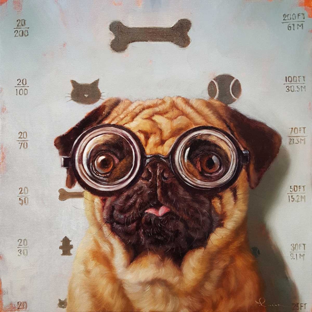 Canine Eye Exam art print by Lucia Heffernan for $57.95 CAD