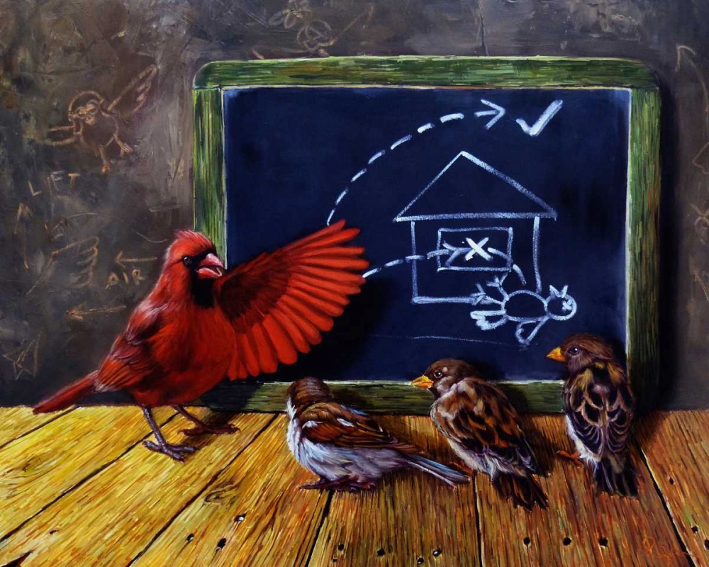 Flight School art print by Lucia Heffernan for $57.95 CAD