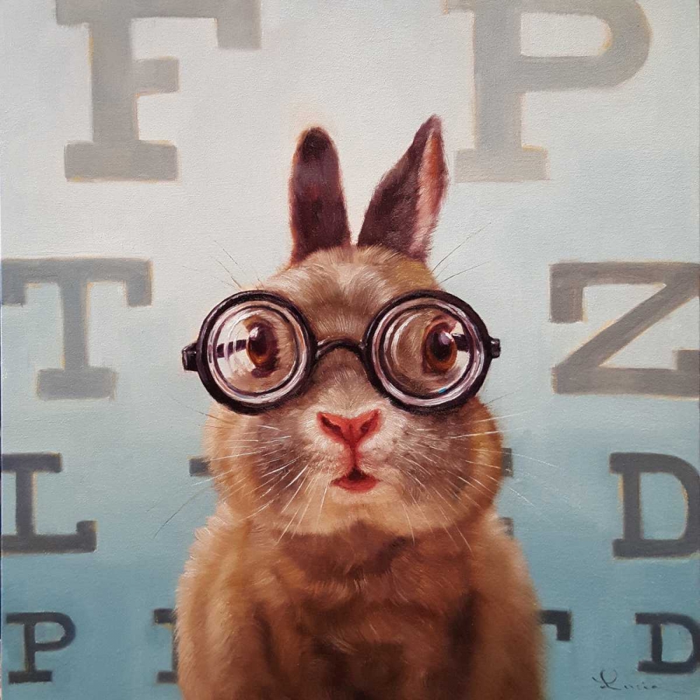 Four Eyes art print by Lucia Heffernan for $57.95 CAD