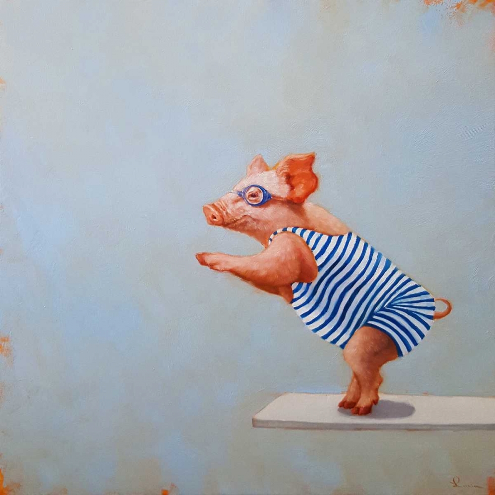 The Plunge art print by Lucia Heffernan for $57.95 CAD