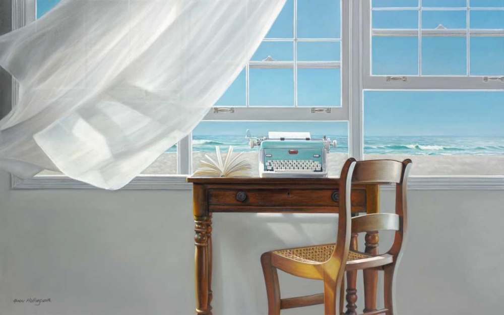 Channeling Hemingway art print by Karen Hollingsworth for $57.95 CAD