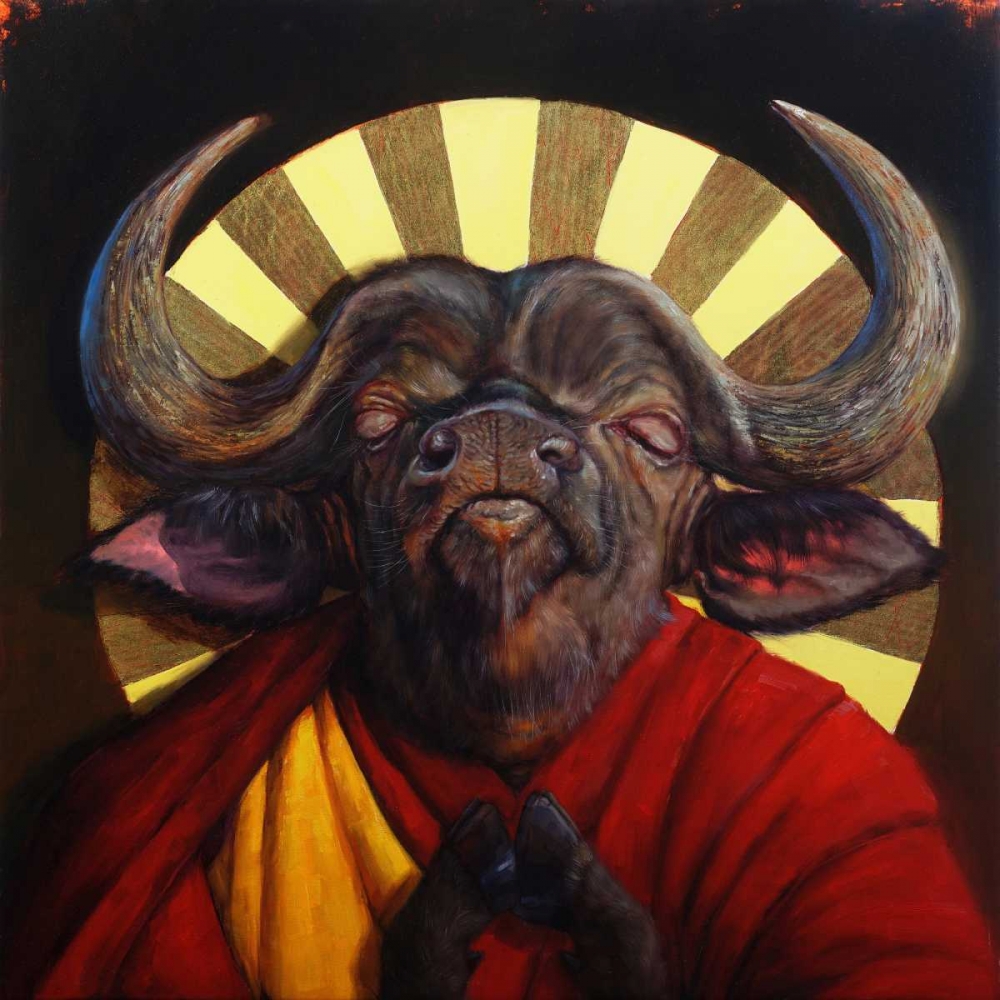 Holy Cow II art print by Lucia Heffernan for $57.95 CAD