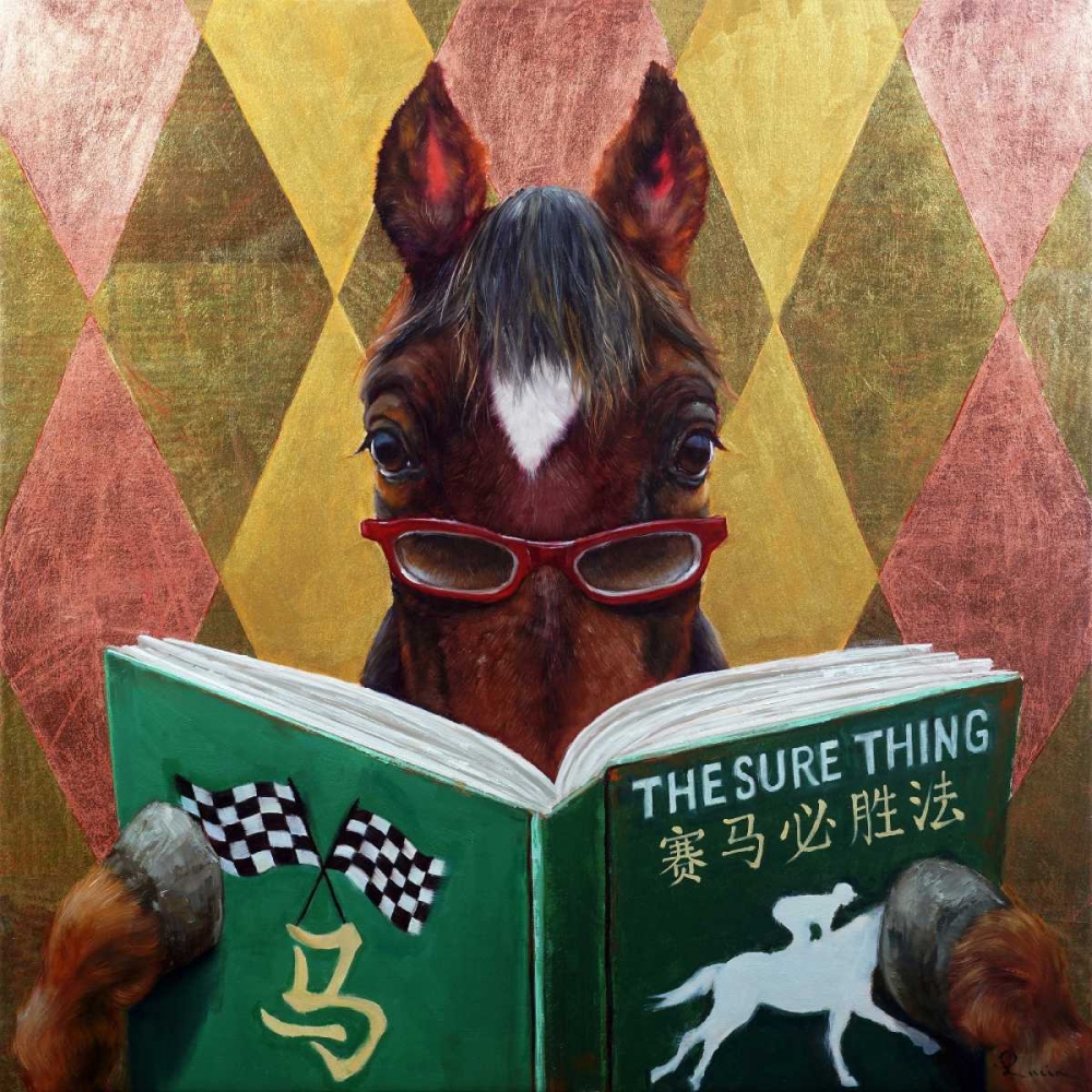 Wise Bet art print by Lucia Heffernan for $57.95 CAD