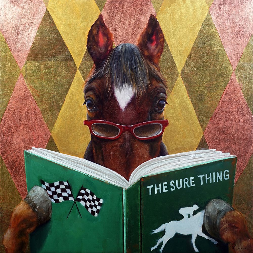 Wise Bet art print by Lucia Heffernan for $57.95 CAD