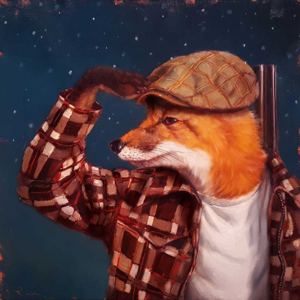 Fox Hunt art print by Lucia Heffernan for $57.95 CAD