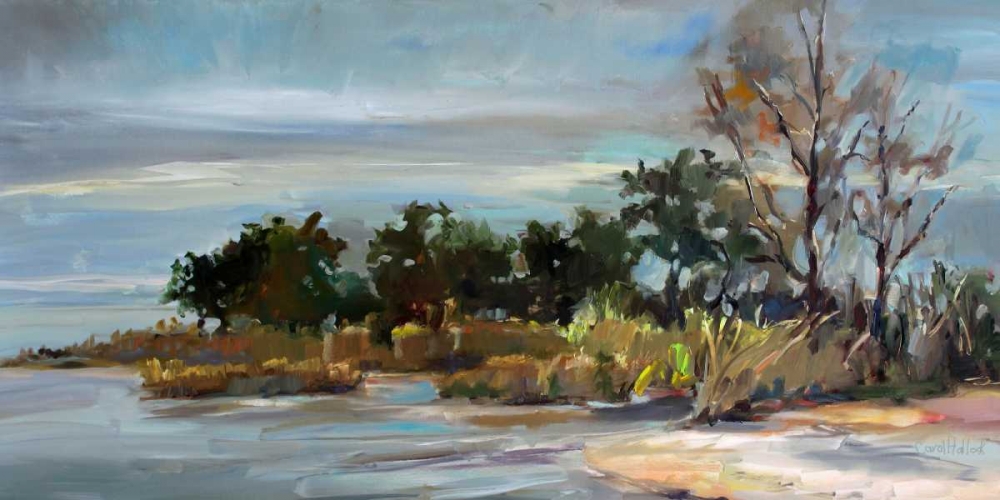 Winter Beach art print by Carol Hallock for $57.95 CAD