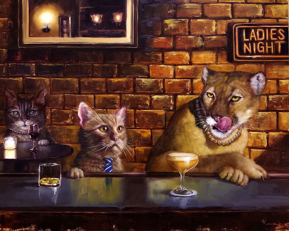 On The Prowl art print by Lucia Heffernan for $57.95 CAD