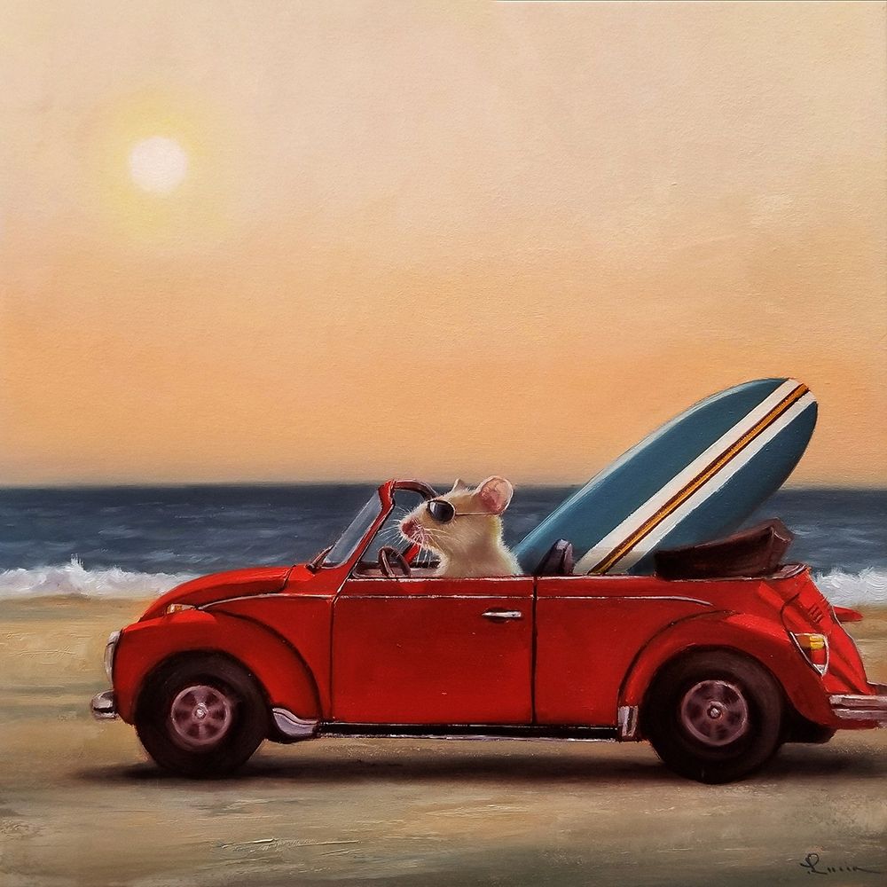 Beach Bound art print by Lucia Heffernan for $57.95 CAD