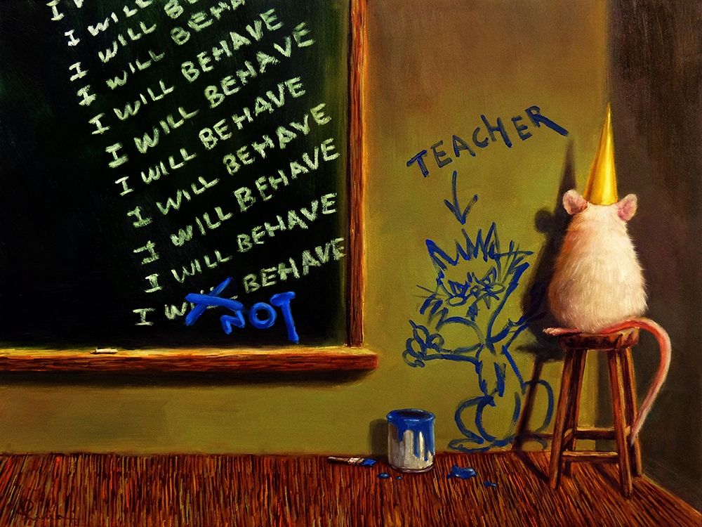 Actions Have Consequences art print by Lucia Heffernan for $57.95 CAD