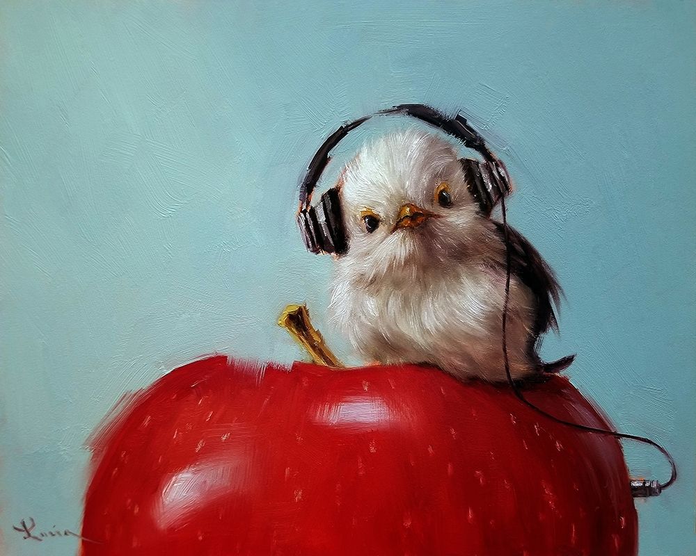 Apple Music art print by Lucia Heffernan for $57.95 CAD