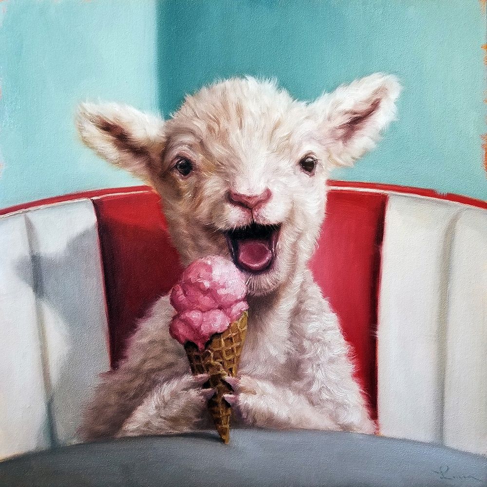 Kiddie Cone art print by Lucia Heffernan for $57.95 CAD