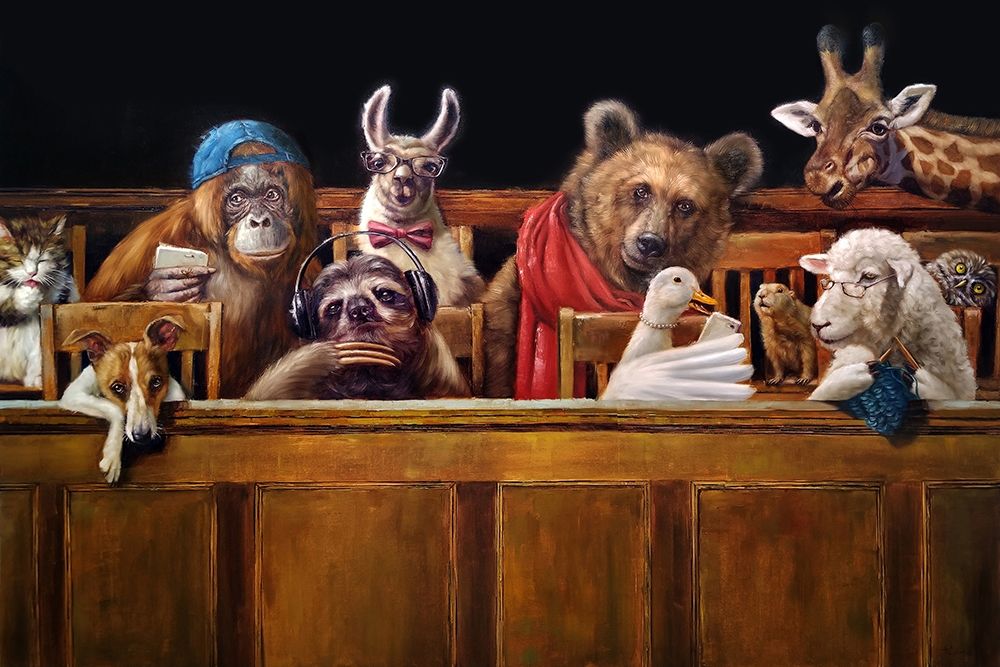 We The Jury art print by Lucia Heffernan for $57.95 CAD