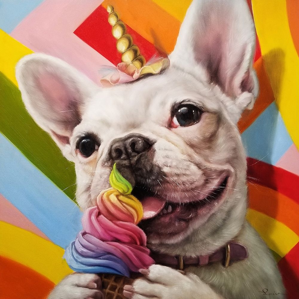 Rainbow Party art print by Lucia Heffernan for $57.95 CAD