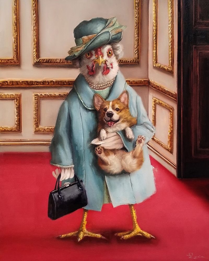 Her Majesty art print by Lucia Heffernan for $57.95 CAD