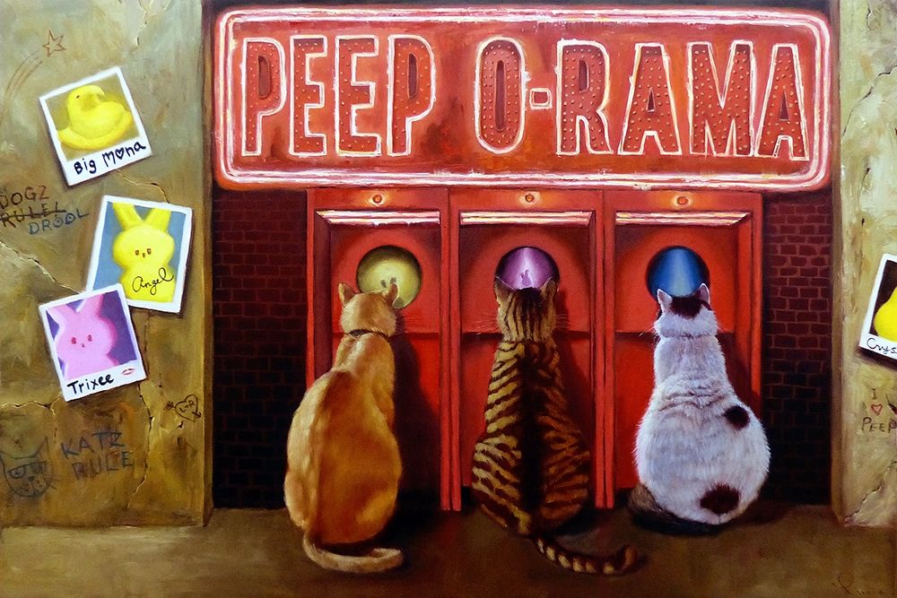 Peepshow art print by Lucia Heffernan for $57.95 CAD