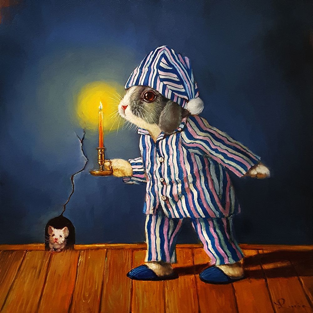 The Night Before Xmas art print by Lucia Heffernan for $57.95 CAD