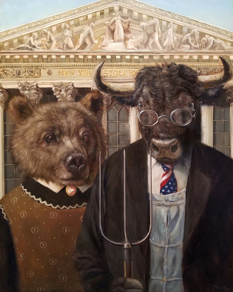 Wallstreet Gothic 2 art print by Lucia Heffernan for $57.95 CAD