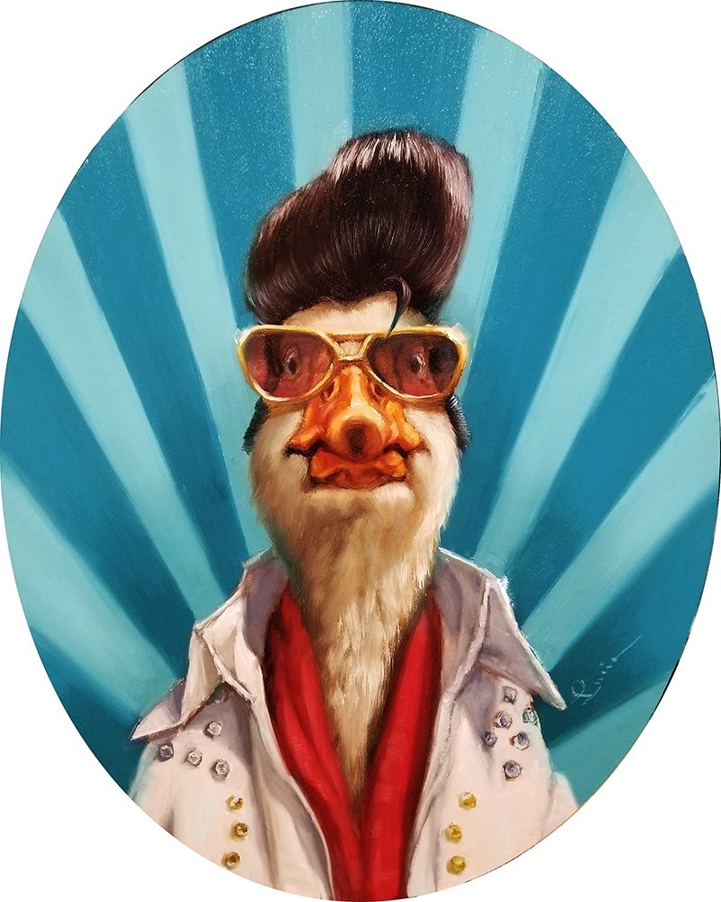 The King art print by Lucia Heffernan for $57.95 CAD