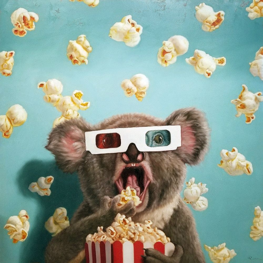 3D Movie art print by Lucia Heffernan for $57.95 CAD