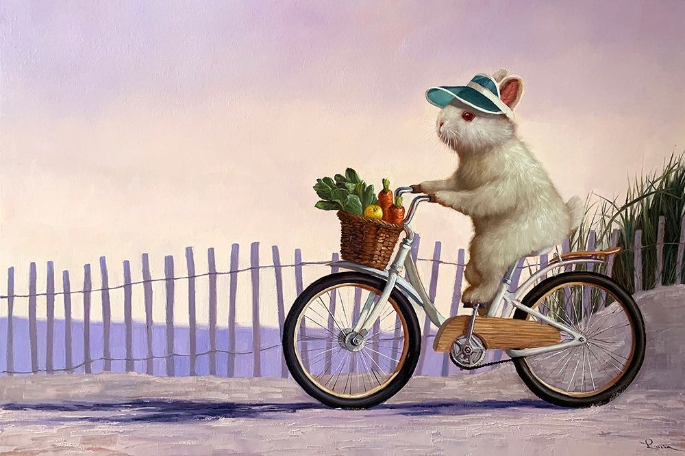 Beach Bunny art print by Lucia Heffernan for $57.95 CAD