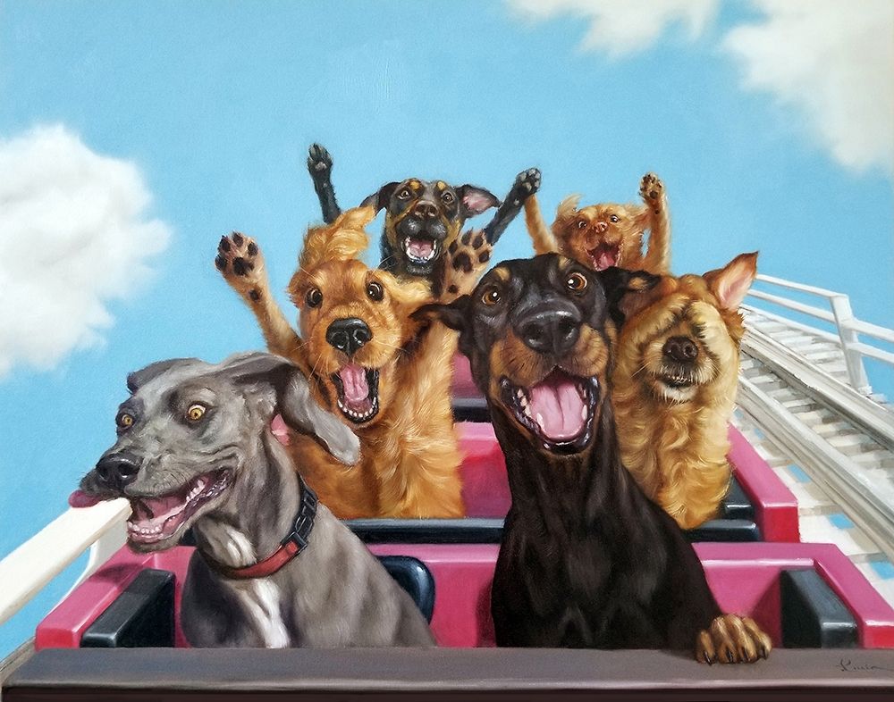 Thrill Seekers art print by Lucia Heffernan for $57.95 CAD