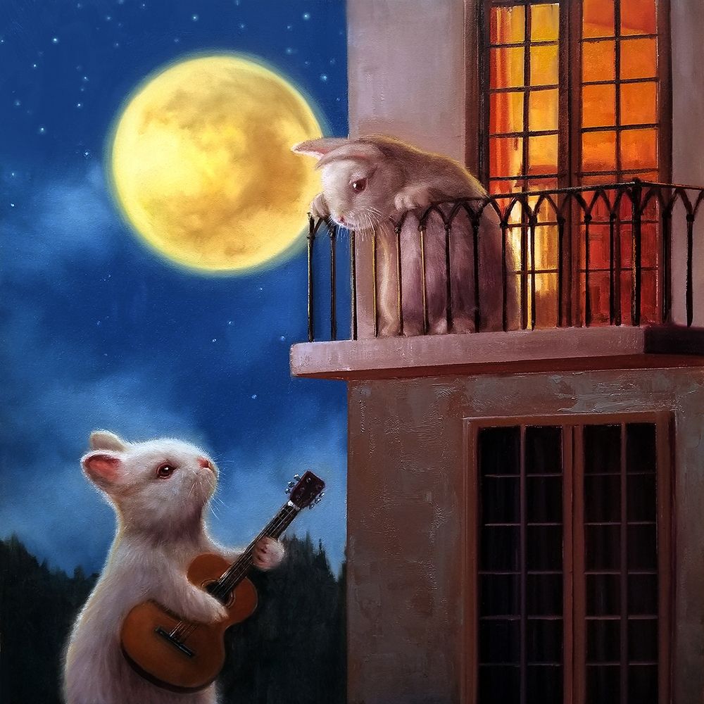 Moonlight Serenade art print by Lucia Heffernan for $57.95 CAD