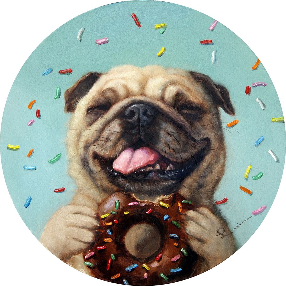Pugalicious No. 2 art print by Lucia Heffernan for $57.95 CAD