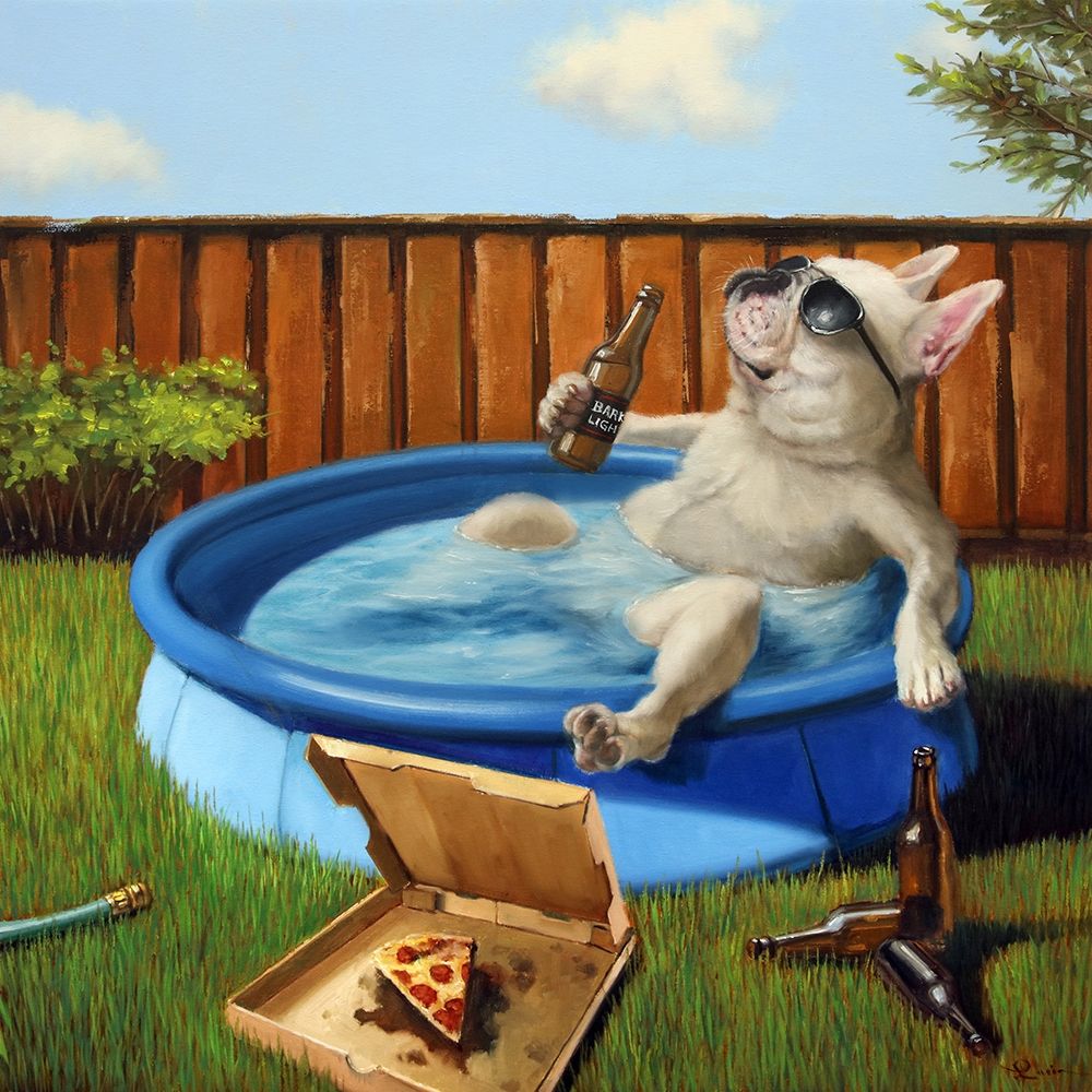When Human Is Away art print by Lucia Heffernan for $57.95 CAD