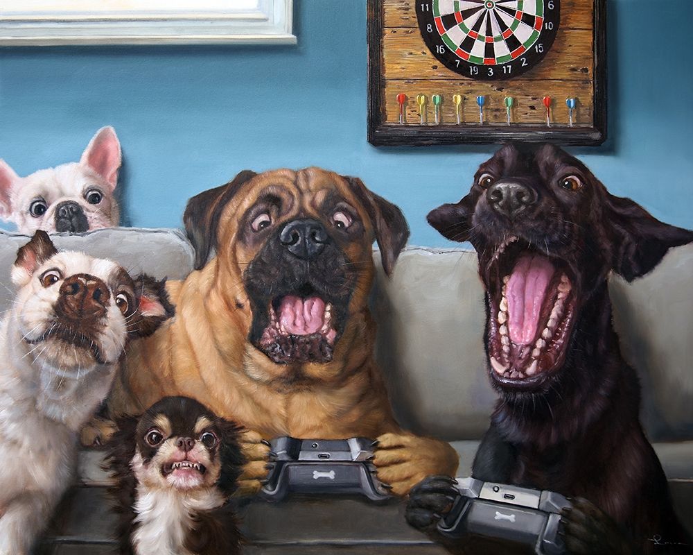 Gamers art print by Lucia Heffernan for $57.95 CAD