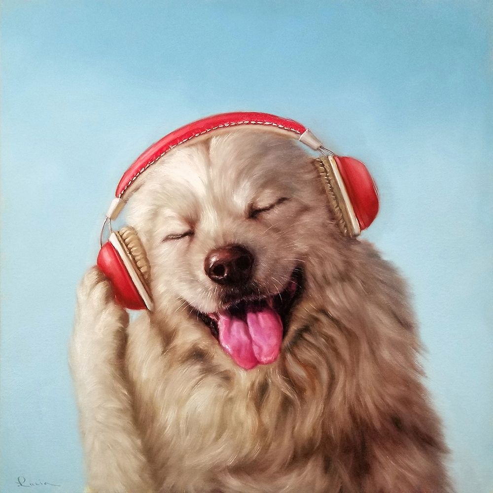 Woof Jam art print by Lucia Heffernan for $57.95 CAD