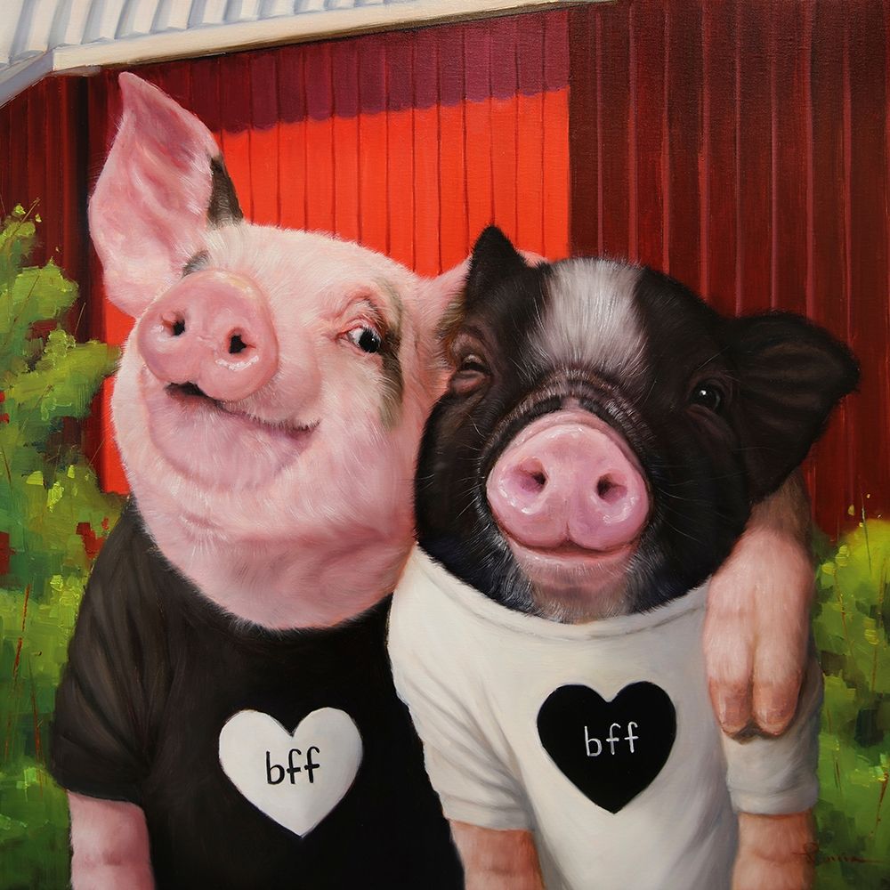 BFF art print by Lucia Heffernan for $57.95 CAD
