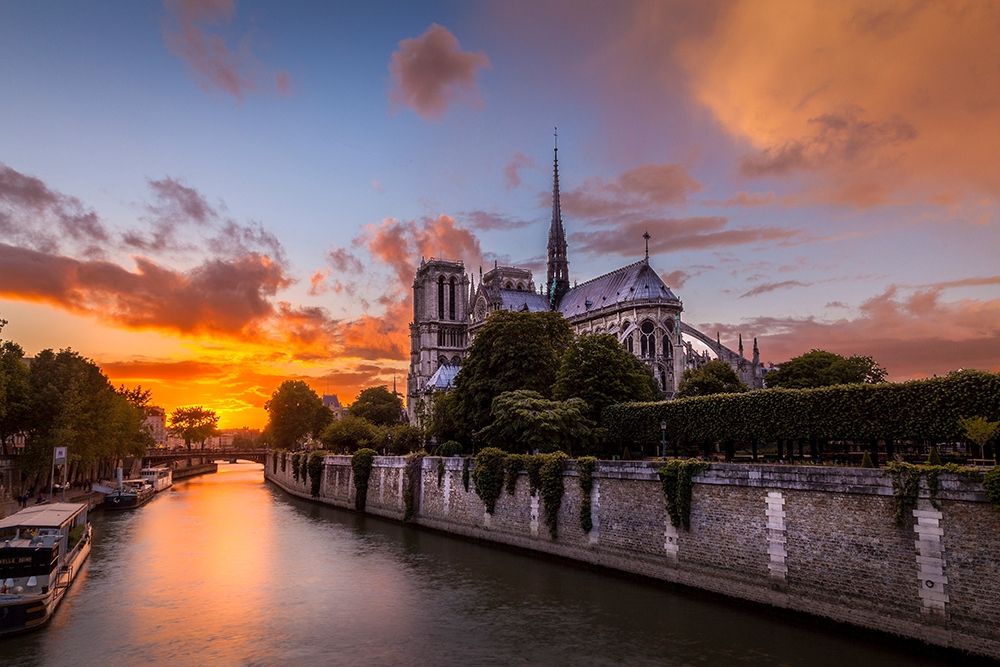 Cathedral Sunset art print by H.J. Herrera for $57.95 CAD